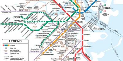 مترو الأنفاق في فيلادلفيا خريطة
